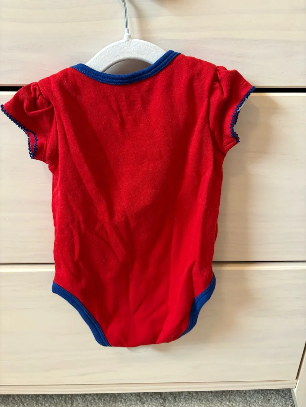 Genuine Merchandise Phillies White & Red Baby One-Piece Bodysuits